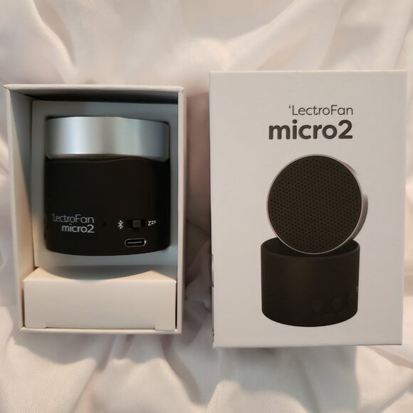 (NWT) LectroFan Micro2 Sleep Machine (Black) - Picture 1 of 6